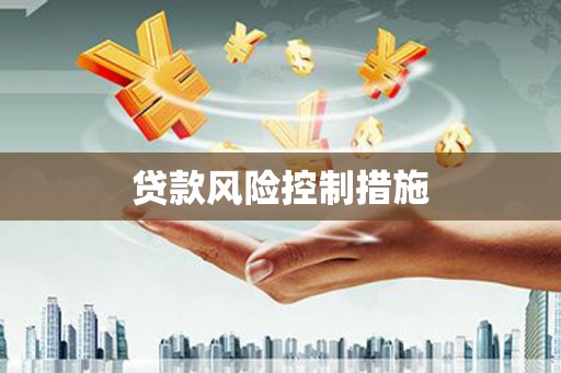 贡寮贷款风险控制措施