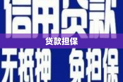 贡寮贷款担保