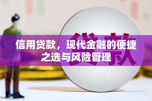贡寮信用贷款，现代金融的便捷之选与风险管理