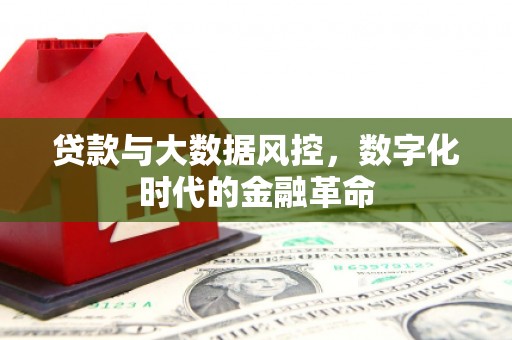 贡寮贷款与大数据风控，数字化时代的金融革命