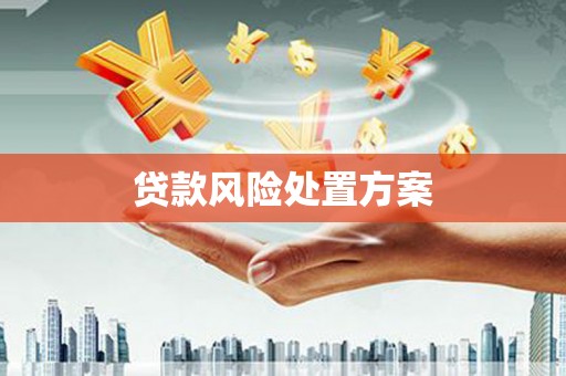 贡寮贷款风险处置方案
