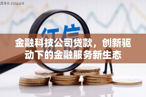 贡寮金融科技公司贷款，创新驱动下的金融服务新生态