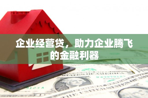贡寮企业经营贷，助力企业腾飞的金融利器