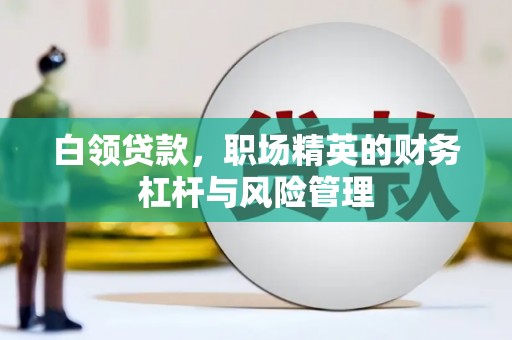 贡寮白领贷款，职场精英的财务杠杆与风险管理