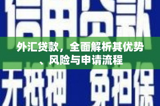 贡寮外汇贷款，全面解析其优势、风险与申请流程