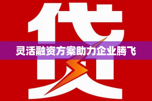 贡寮灵活融资方案助力企业腾飞