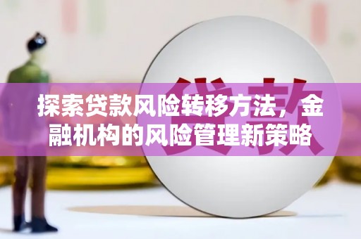 贡寮探索贷款风险转移方法，金融机构的风险管理新策略