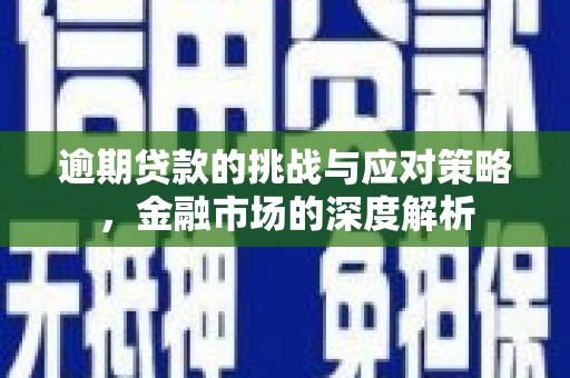 贡寮逾期贷款的挑战与应对策略，金融市场的深度解析