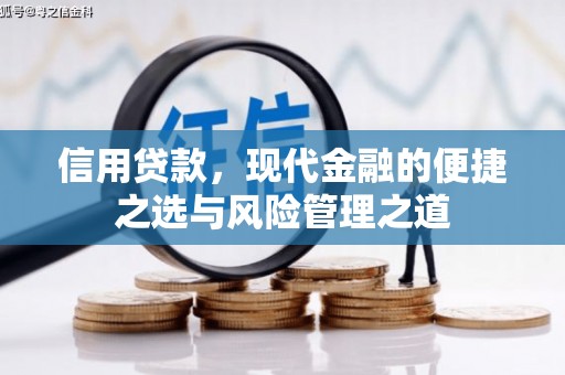 贡寮信用贷款，现代金融的便捷之选与风险管理之道