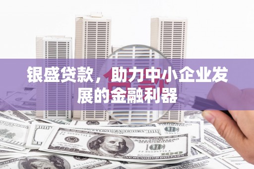 贡寮银盛贷款，助力中小企业发展的金融利器