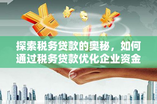 贡寮探索税务贷款的奥秘，如何通过税务贷款优化企业资金流