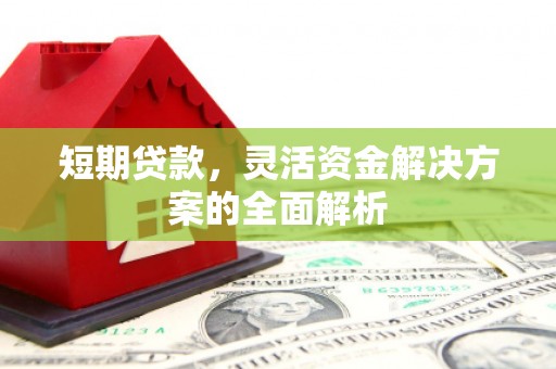 贡寮短期贷款，灵活资金解决方案的全面解析