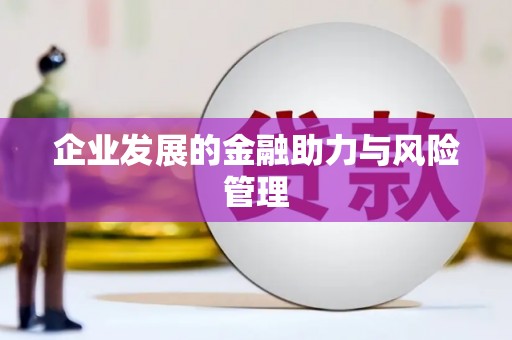 贡寮企业发展的金融助力与风险管理
