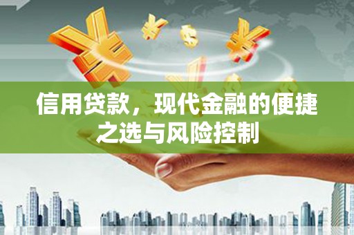 贡寮信用贷款，现代金融的便捷之选与风险控制