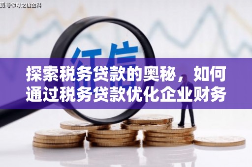贡寮探索税务贷款的奥秘，如何通过税务贷款优化企业财务