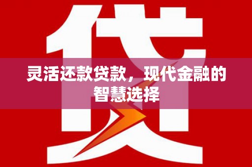 贡寮灵活还款贷款，现代金融的智慧选择