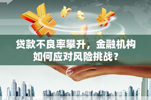 贡寮贷款不良率攀升，金融机构如何应对风险挑战？