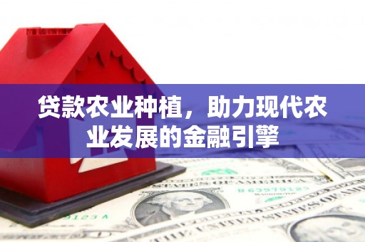 贡寮贷款农业种植，助力现代农业发展的金融引擎