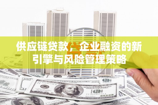 贡寮供应链贷款，企业融资的新引擎与风险管理策略