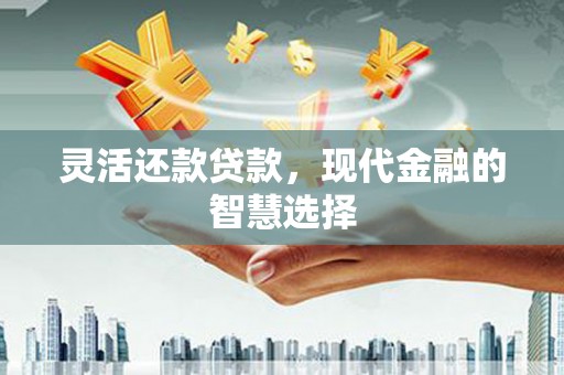 贡寮灵活还款贷款，现代金融的智慧选择
