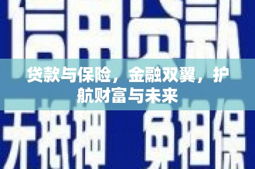 贡寮贷款与保险，金融双翼，护航财富与未来