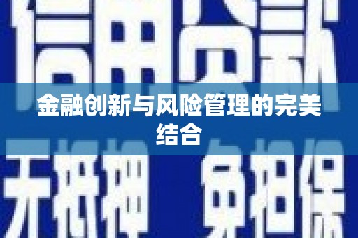 贡寮金融创新与风险管理的完美结合