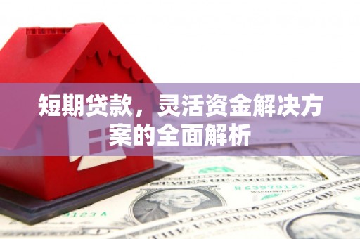 贡寮短期贷款，灵活资金解决方案的全面解析