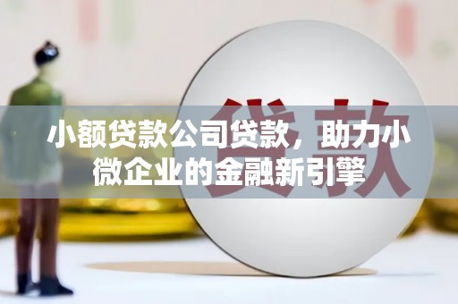 贡寮小额贷款公司贷款，助力小微企业的金融新引擎