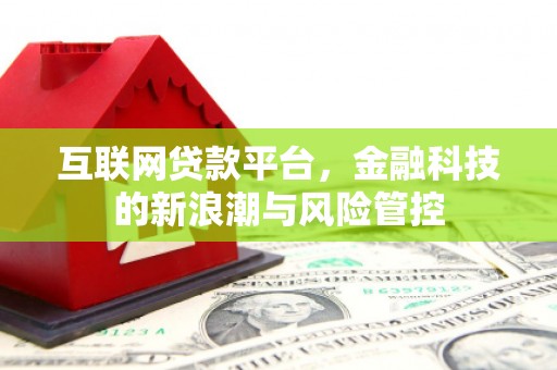 贡寮互联网贷款平台，金融科技的新浪潮与风险管控