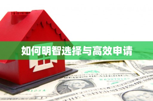 贡寮如何明智选择与高效申请